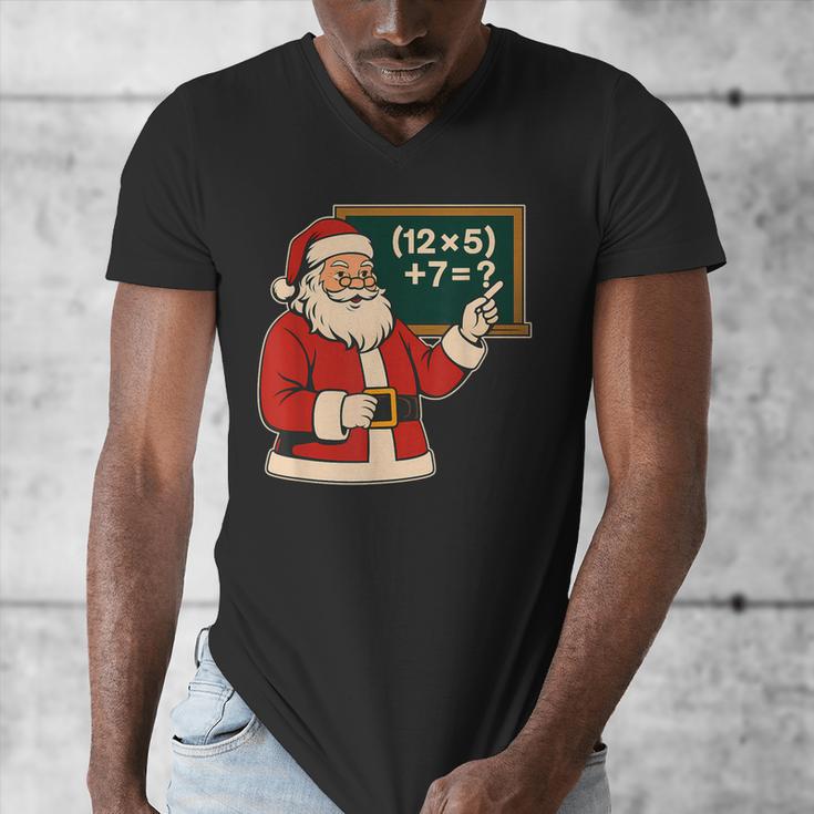 67 Teacher Christmas Santa Six Seven Meme Brainrot Math Joke Men's V-Neck T-Shirt, funny design 67 Teacher Christmas Santa Six Seven Meme Brainrot Math Joke Men's V-Neck T-Shirt, funny design