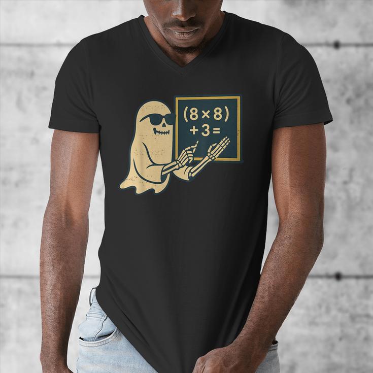 67 Teacher Halloween Skeleton Ghost Six Seven Meme Math Men's V-Neck T-Shirt, funny design 67 Teacher Halloween Skeleton Ghost Six Seven Meme Math Men's V-Neck T-Shirt, funny design