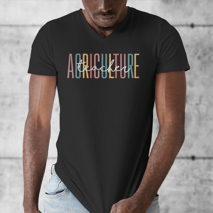 Agriculture Teacher AG Teacher AG Education AG Squad Men's V-Neck T-Shirt, funny design Agriculture Teacher AG Teacher AG Education AG Squad Men's V-Neck T-Shirt, funny design