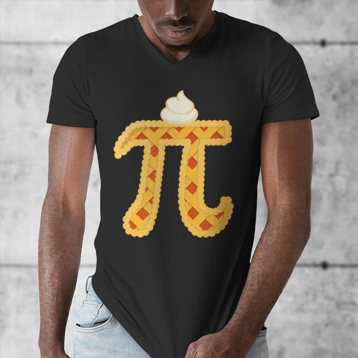 Apple Pi Pie Pun Math Teacher Pi Day 2020 Men's V-Neck T-Shirt, funny design Apple Pi Pie Pun Math Teacher Pi Day 2020 Men's V-Neck T-Shirt, funny design