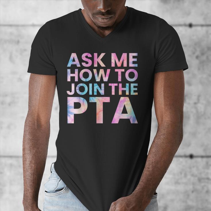 Ask Me How To Join PTA Crew Parent Teacher Matching School Men's V-Neck T-Shirt, funny design Ask Me How To Join PTA Crew Parent Teacher Matching School Men's V-Neck T-Shirt, funny design