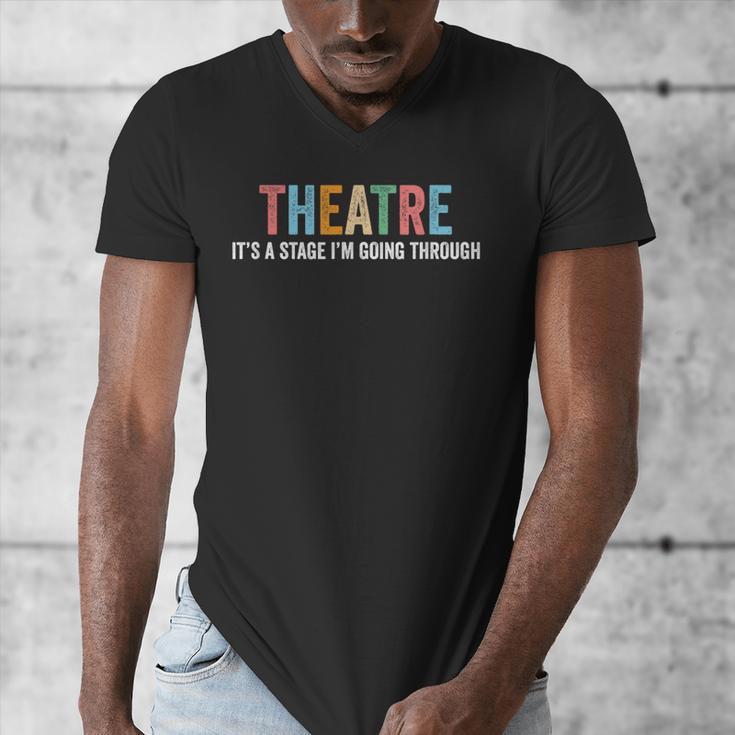 Theatre Drama Teacher Stage Play Broadway Theatre Men's V-Neck T-Shirt, funny design Theatre Drama Teacher Stage Play Broadway Theatre Men's V-Neck T-Shirt, funny design