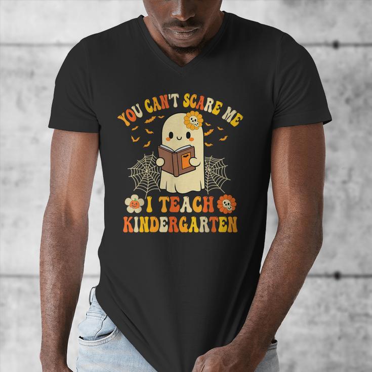 You Can't Scare Me I Teach Kindergarten Halloween Teacher Men's V-Neck T-Shirt, funny design You Can't Scare Me I Teach Kindergarten Halloween Teacher Men's V-Neck T-Shirt, funny design