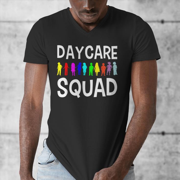 Childcare Daycare Squad Daycare Teacher Men Women Men's V-Neck T-Shirt, funny design Childcare Daycare Squad Daycare Teacher Men Women Men's V-Neck T-Shirt, funny design