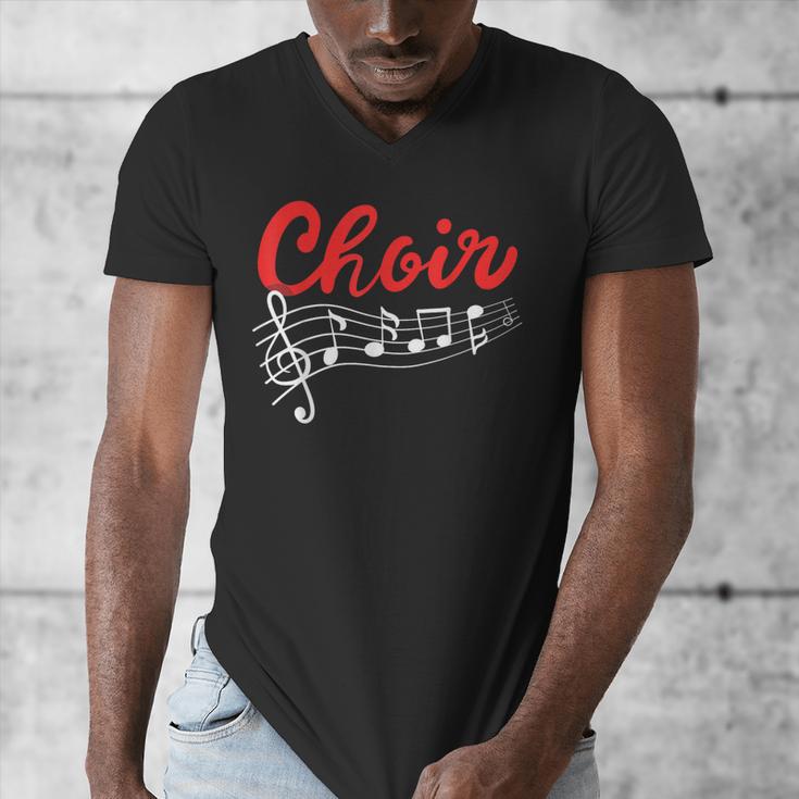 Choir Chorister Choir Teacher Choir Director Men's V-Neck T-Shirt, funny design