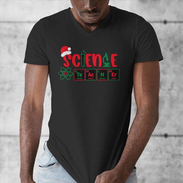 Christmas Science Teacher Santa Educator Chemical Elements Men's V-Neck T-Shirt, Science Teacher Gifts, funny design Christmas Science Teacher Santa Educator Chemical Elements Men's V-Neck T-Shirt, Science Teacher Gifts, funny design