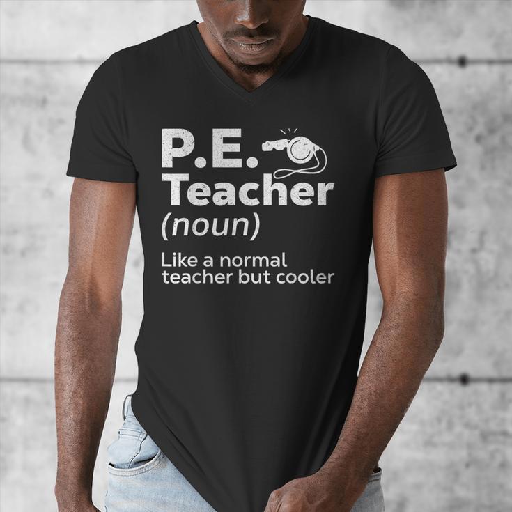 Cool PE Teacher Art For Men Women Physical Education Teacher Men's V-Neck T-Shirt, Pe Teacher Gifts, funny design Cool PE Teacher Art For Men Women Physical Education Teacher Men's V-Neck T-Shirt, Pe Teacher Gifts, funny design