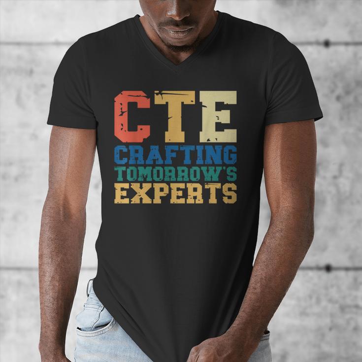 CTE Teacher Education Career Technical Men's V-Neck T-Shirt, funny design CTE Teacher Education Career Technical Men's V-Neck T-Shirt, funny design
