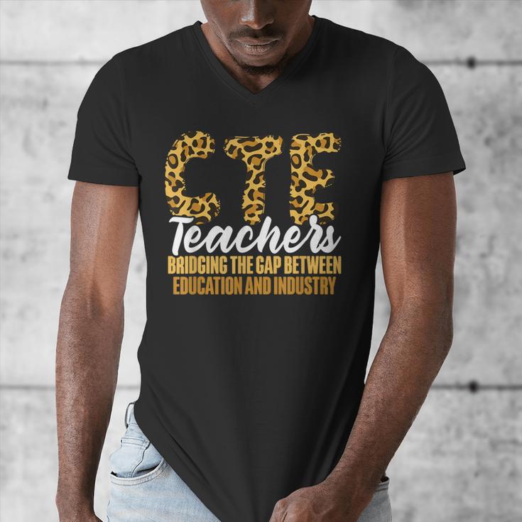 CTE Teacher Middle School High School Teach Career Men Women Men's V-Neck T-Shirt, funny design CTE Teacher Middle School High School Teach Career Men Women Men's V-Neck T-Shirt, funny design