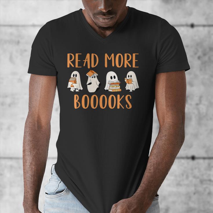 Cute Booooks Ghost Read More Books Teacher Halloween Men's V-Neck T-Shirt, funny design Cute Booooks Ghost Read More Books Teacher Halloween Men's V-Neck T-Shirt, funny design