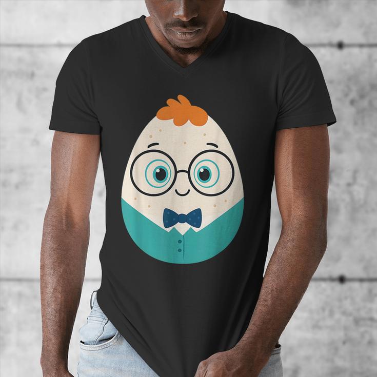 Cute Good Egg Teacher Halloween Costume Food Group Men's V-Neck T-Shirt, funny design
