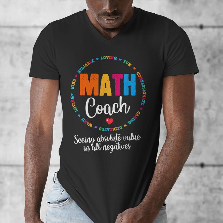 Cute Math Coach Teacher Mathematical Nerd School Men's V-Neck T-Shirt, funny design Cute Math Coach Teacher Mathematical Nerd School Men's V-Neck T-Shirt, funny design