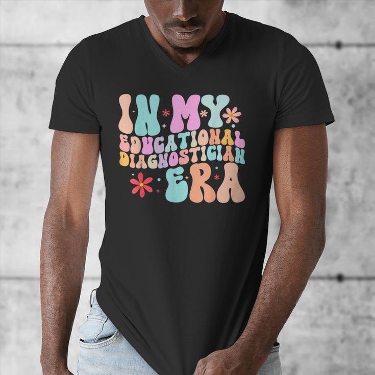 In My Educational Diagnostician Era Learning Support Teacher Men's V-Neck T-Shirt, funny design In My Educational Diagnostician Era Learning Support Teacher Men's V-Neck T-Shirt, funny design