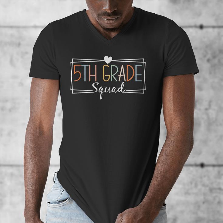 Fifth Grade Squad Teachers Kids 5th Grade Back To School Men's V-Neck T-Shirt, funny design Fifth Grade Squad Teachers Kids 5th Grade Back To School Men's V-Neck T-Shirt, funny design