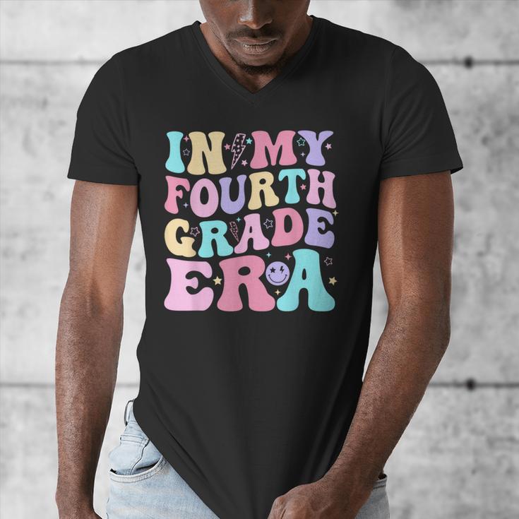 In My Fourth Grade Era Girl Back To School 4th Grade Teacher Men's V-Neck T-Shirt, 4th Grade Teacher Gifts, funny design In My Fourth Grade Era Girl Back To School 4th Grade Teacher Men's V-Neck T-Shirt, 4th Grade Teacher Gifts, funny design