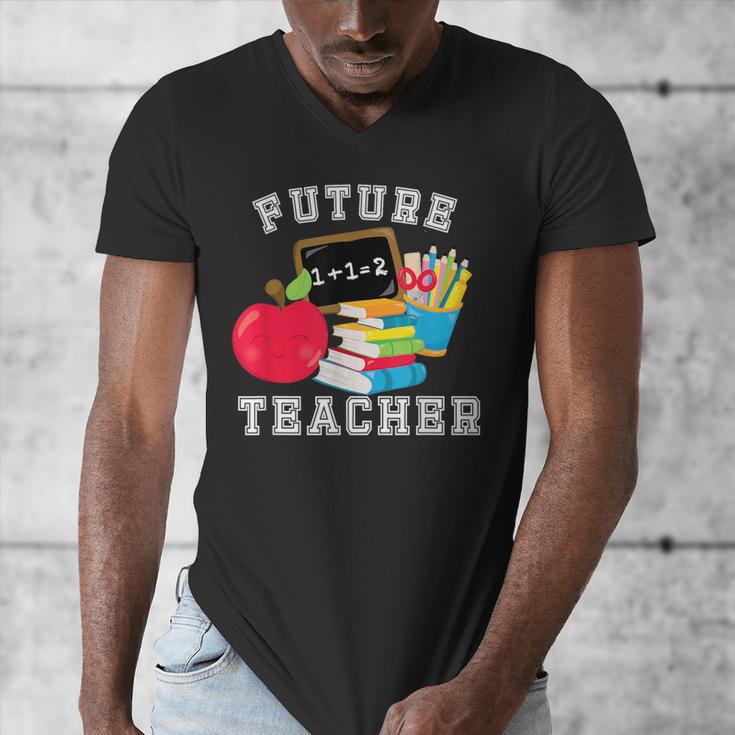 Future Teacher Costume For Adults And Kids T-Shirt Men's V-Neck T-Shirt, Future Teacher Gifts, funny design Future Teacher Costume For Adults And Kids T-Shirt Men's V-Neck T-Shirt, Future Teacher Gifts, funny design