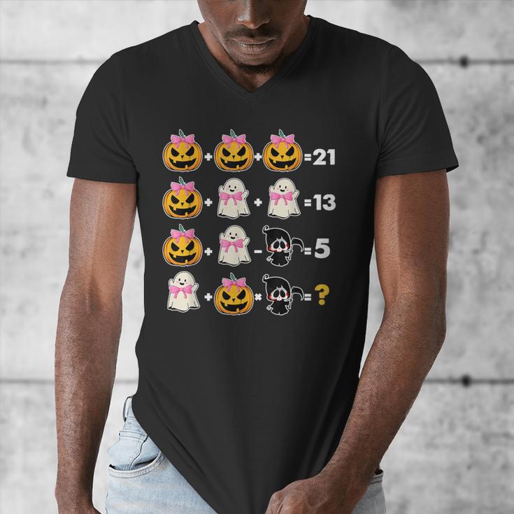 Halloween Math Teacher Men Women Order Of Operations Men's V-Neck T-Shirt, funny design Halloween Math Teacher Men Women Order Of Operations Men's V-Neck T-Shirt, funny design