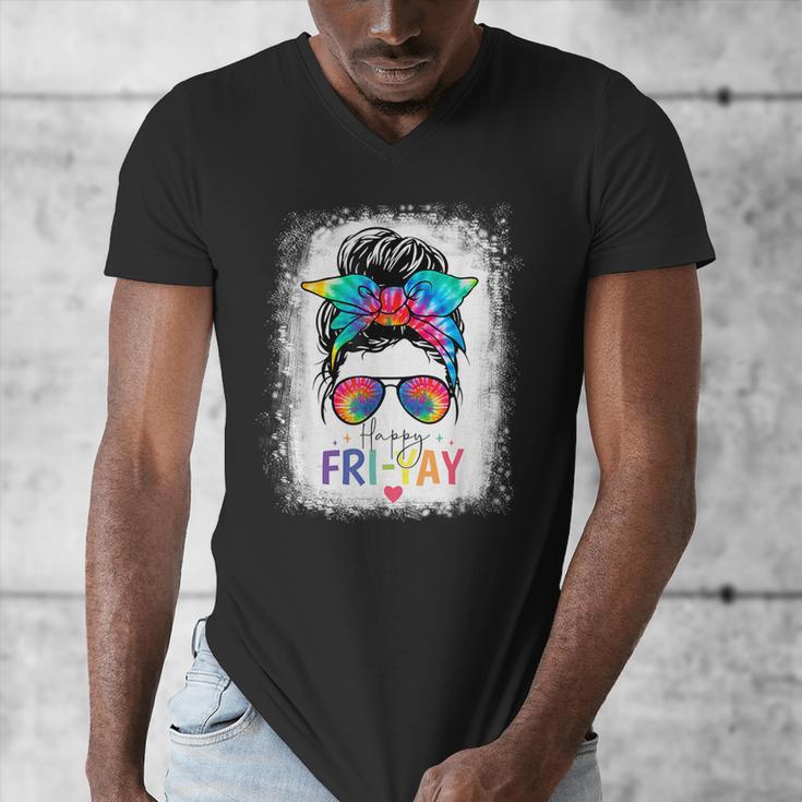 Happy Fri-Yay Friday Teacher Life Happy Friday Men's V-Neck T-Shirt, funny design Happy Fri-Yay Friday Teacher Life Happy Friday Men's V-Neck T-Shirt, funny design