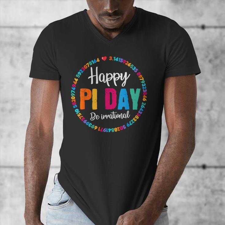 Happy Pi Day Pie Math Coach Teacher Pi Day Lover Nerdy Men's V-Neck T-Shirt, funny design Happy Pi Day Pie Math Coach Teacher Pi Day Lover Nerdy Men's V-Neck T-Shirt, funny design