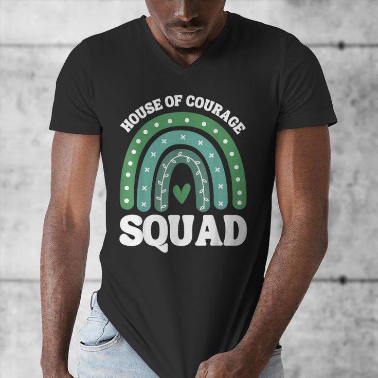 House Of Courage Squad RCA School Teacher Student Tee Men's V-Neck T-Shirt, funny design House Of Courage Squad RCA School Teacher Student Tee Men's V-Neck T-Shirt, funny design