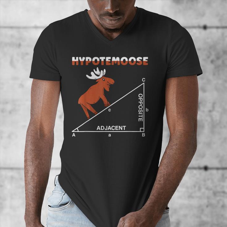 Hypotemoose Mathematics Teacher Mathematician Math Geek Men's V-Neck T-Shirt, funny design Hypotemoose Mathematics Teacher Mathematician Math Geek Men's V-Neck T-Shirt, funny design
