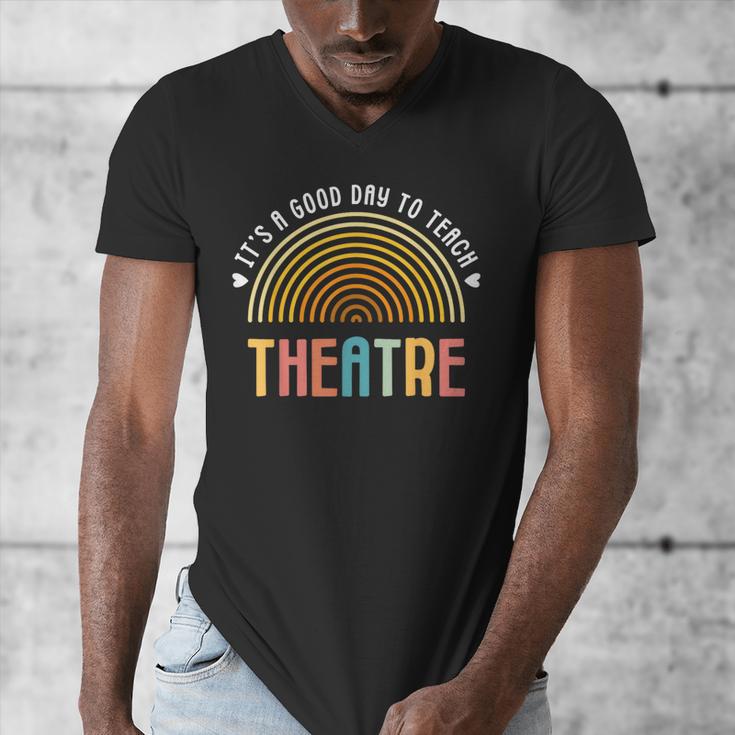 It's A Good Day To Teach Theatre Drama Club School Teacher Men's V-Neck T-Shirt, funny design It's A Good Day To Teach Theatre Drama Club School Teacher Men's V-Neck T-Shirt, funny design