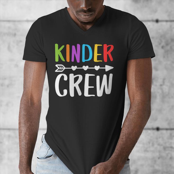 Kinder Crew Shirt Kindergarten Boy Girl Student Teacher Men's V-Neck T-Shirt, funny design Kinder Crew Shirt Kindergarten Boy Girl Student Teacher Men's V-Neck T-Shirt, funny design