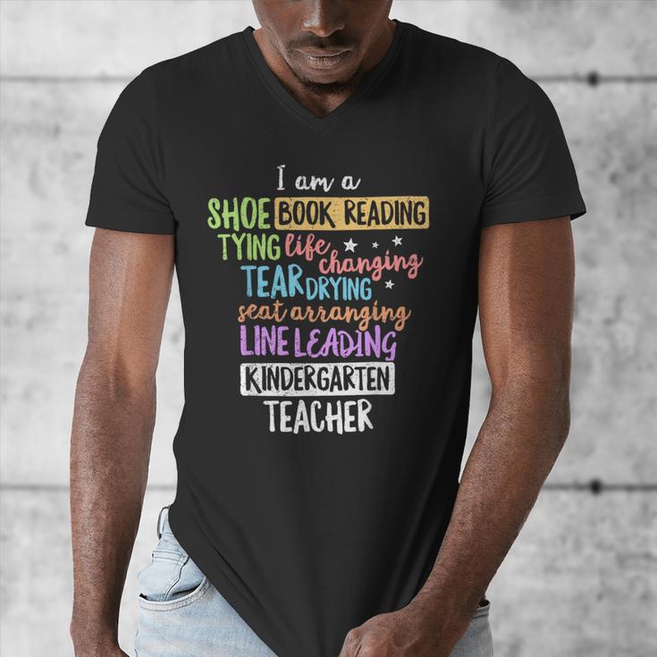 I Am A Kindergarten Teacher Shirt Creative Men's V-Neck T-Shirt, funny design I Am A Kindergarten Teacher Shirt Creative Men's V-Neck T-Shirt, funny design