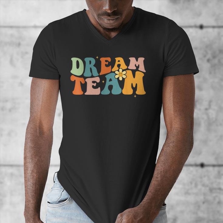Last Day Of School Back To School Dream-Team Teacher Kids Men's V-Neck T-Shirt, funny design Last Day Of School Back To School Dream-Team Teacher Kids Men's V-Neck T-Shirt, funny design