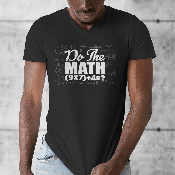 Do The Math 67 Meme Six Seven Men Women Teacher Men's V-Neck T-Shirt, funny design Do The Math 67 Meme Six Seven Men Women Teacher Men's V-Neck T-Shirt, funny design