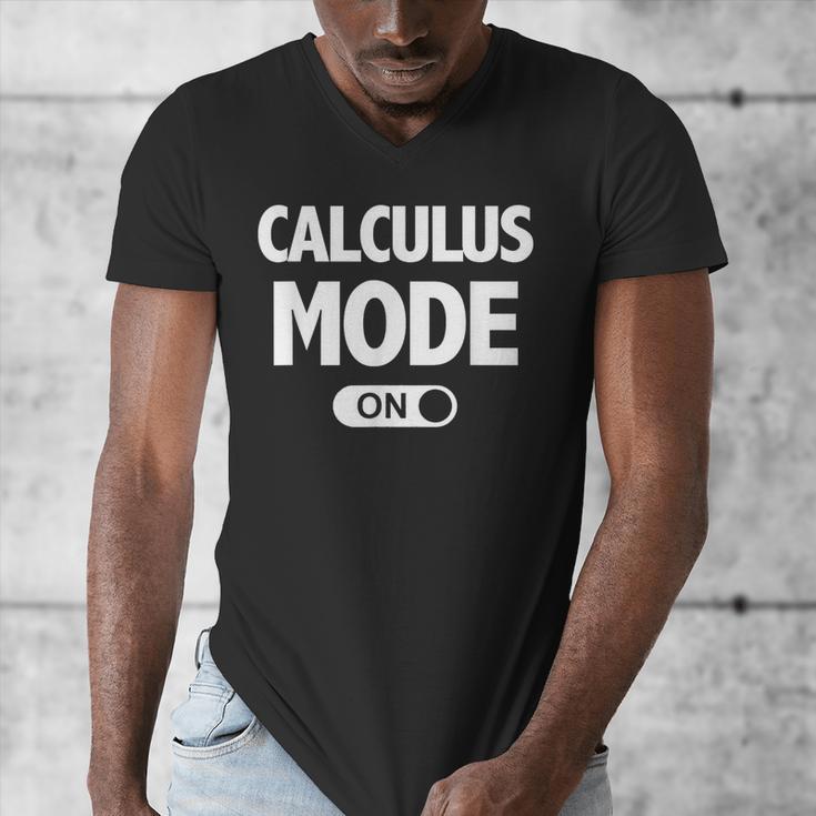 Math Calculus Mode On Teacher T-Shirt Men's V-Neck T-Shirt, funny design Math Calculus Mode On Teacher T-Shirt Men's V-Neck T-Shirt, funny design