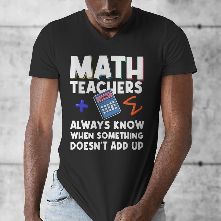 Mathematics Teachers Math Teacher For Men Women Men's V-Neck T-Shirt, funny design Mathematics Teachers Math Teacher For Men Women Men's V-Neck T-Shirt, funny design