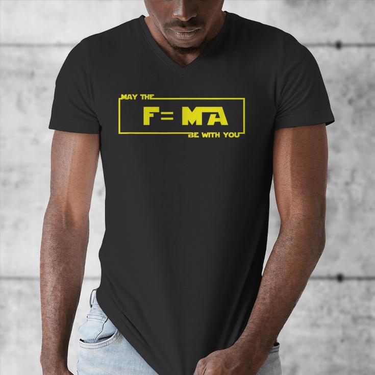 May The Fma Be With You Science Teacher Tshirts For Men Women Men's V-Neck T-Shirt, Science Teacher Gifts, funny design May The Fma Be With You Science Teacher Tshirts For Men Women Men's V-Neck T-Shirt, Science Teacher Gifts, funny design