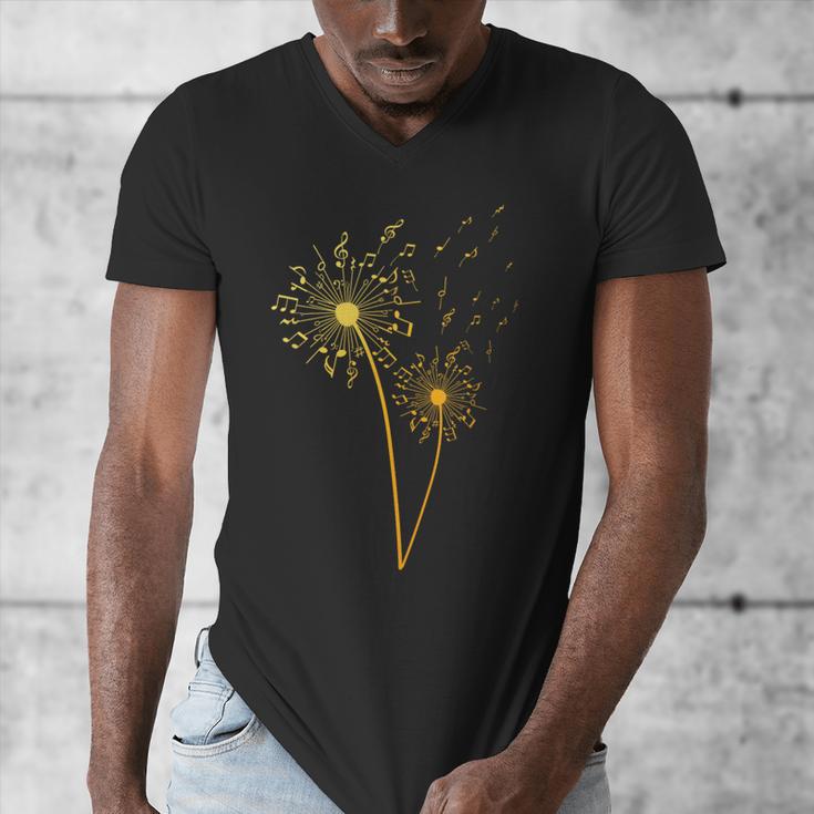 Music Note For Men Women Music Teacher Music Lover Men's V-Neck T-Shirt, funny design
