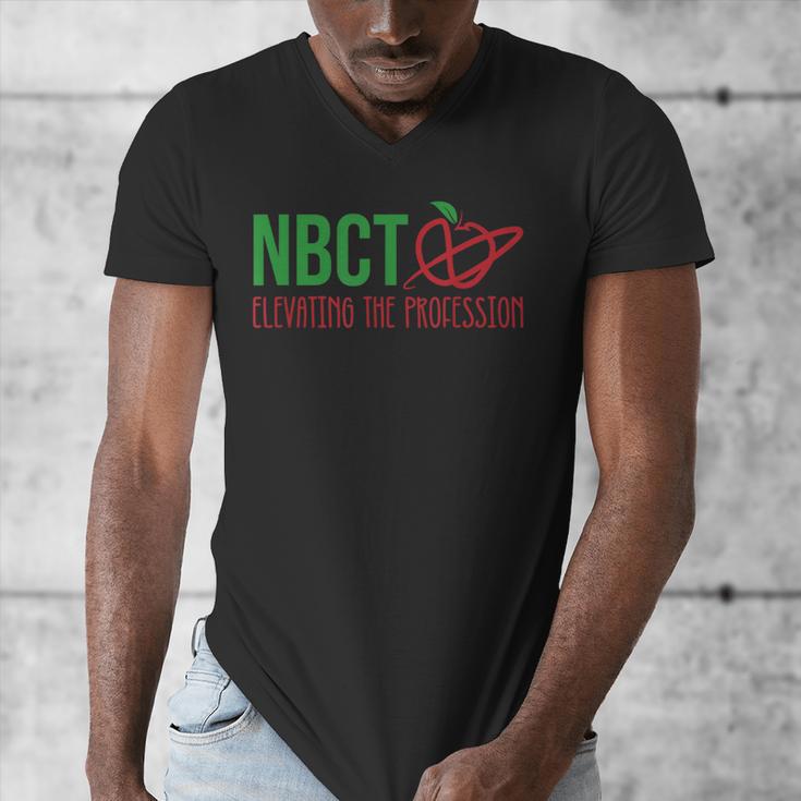 National Board Certified Teacher Minimalist Apple T-Shirt For Men Women Men's V-Neck T-Shirt, funny design National Board Certified Teacher Minimalist Apple T-Shirt For Men Women Men's V-Neck T-Shirt, funny design