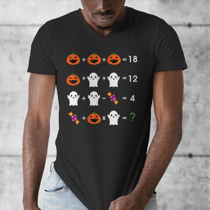 Order Of Operations Halloween Quiz Math Teacher For Men Women Kids Men's V-Neck T-Shirt, funny design Order Of Operations Halloween Quiz Math Teacher For Men Women Kids Men's V-Neck T-Shirt, funny design