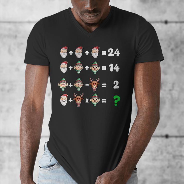 Order Of Operations Quiz Christmas Math Teacher Xmas Math Men's V-Neck T-Shirt, funny design Order Of Operations Quiz Christmas Math Teacher Xmas Math Men's V-Neck T-Shirt, funny design