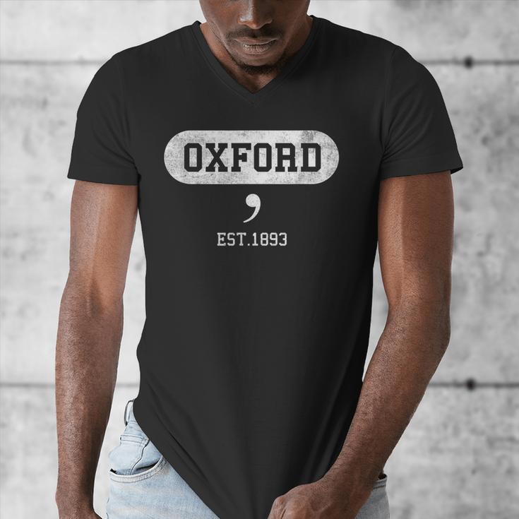 Oxford Comma English Teacher Shirt T-Shirt Men's V-Neck T-Shirt, English Teacher Gifts, funny design