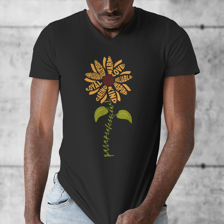 Paraprofessional Para Sunflower Teacher Back To School Men's V-Neck T-Shirt, funny design Paraprofessional Para Sunflower Teacher Back To School Men's V-Neck T-Shirt, funny design
