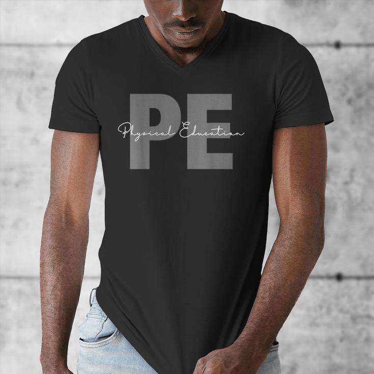 Physical Education PE Teacher Phys Ed Student Grad Men's V-Neck T-Shirt, Pe Teacher Gifts, funny design Physical Education PE Teacher Phys Ed Student Grad Men's V-Neck T-Shirt, Pe Teacher Gifts, funny design