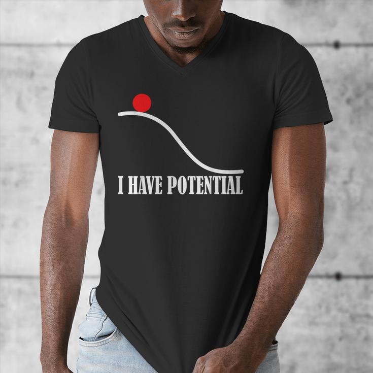 Physics I Have Potential Energy Physics Teacher Men's V-Neck T-Shirt, funny design Physics I Have Potential Energy Physics Teacher Men's V-Neck T-Shirt, funny design