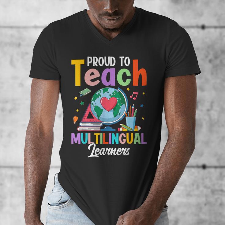 Proud To Teach Multilingual Learner ESL English Teacher Men's V-Neck T-Shirt, Esl Teacher Gifts, English Teacher Gifts, funny design Proud To Teach Multilingual Learner ESL English Teacher Men's V-Neck T-Shirt, Esl Teacher Gifts, English Teacher Gifts, funny design