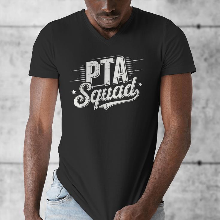 PTA Squad Parent Teacher Association Back To School Teacher Men's V-Neck T-Shirt, funny design PTA Squad Parent Teacher Association Back To School Teacher Men's V-Neck T-Shirt, funny design