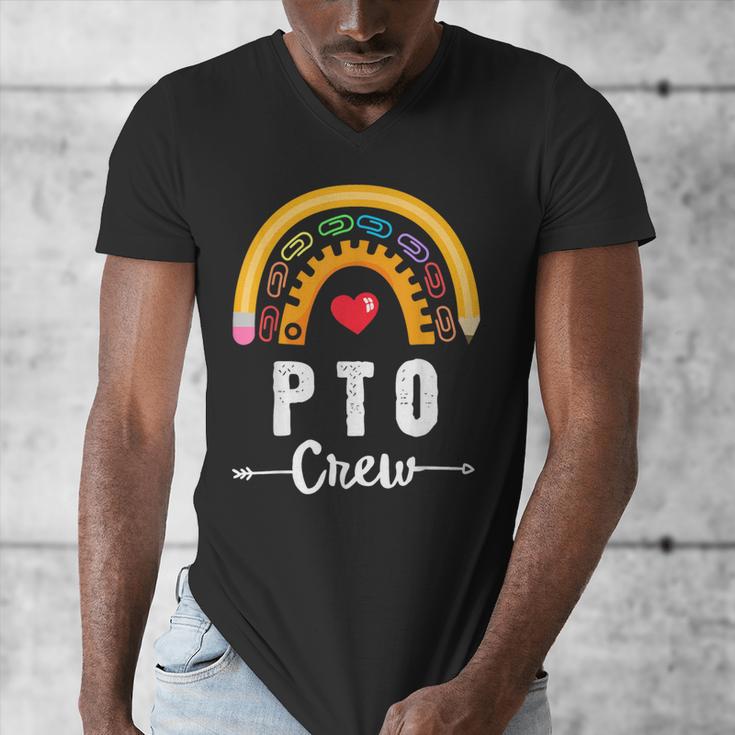 PTO Crew Parent School Volunteer Board Mom Parent Teacher Men's V-Neck T-Shirt, Couple Gifts, funny design PTO Crew Parent School Volunteer Board Mom Parent Teacher Men's V-Neck T-Shirt, Couple Gifts, funny design