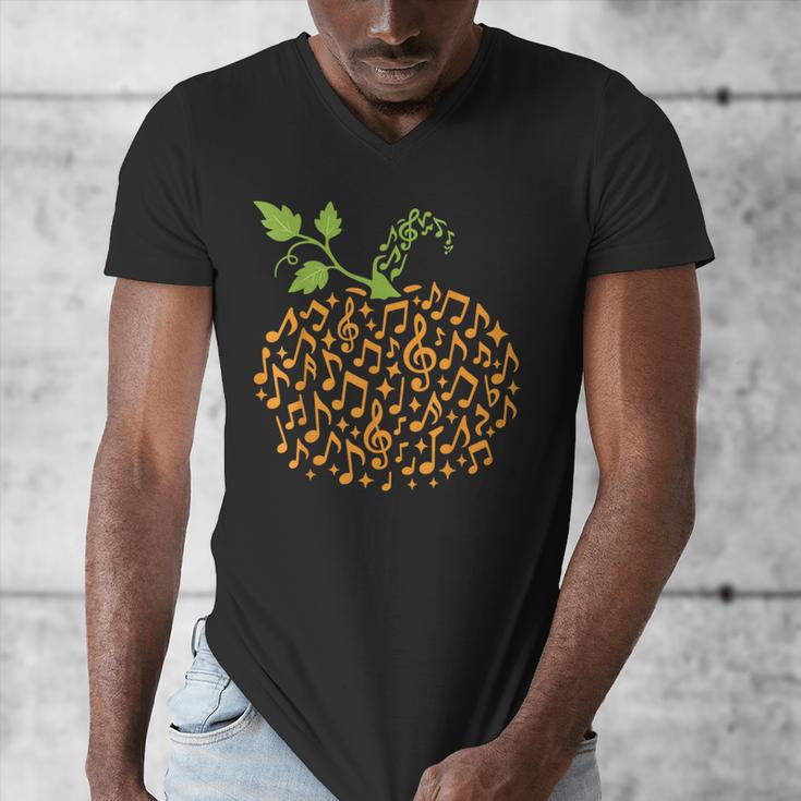 Pumpkin Music Notes Fall Teacher Autumn Halloween Men's V-Neck T-Shirt, funny design Pumpkin Music Notes Fall Teacher Autumn Halloween Men's V-Neck T-Shirt, funny design