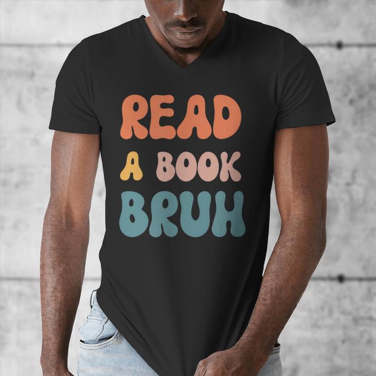 Read A Book Bruh English Teacher Reading Literature Men's V-Neck T-Shirt, English Teacher Gifts, funny design Read A Book Bruh English Teacher Reading Literature Men's V-Neck T-Shirt, English Teacher Gifts, funny design