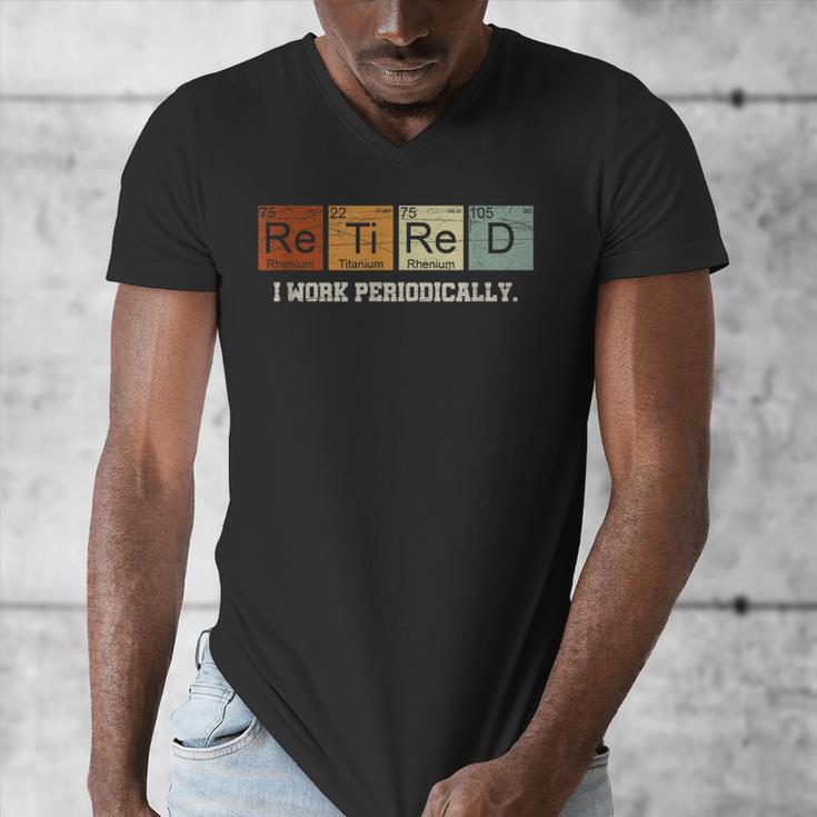 Retired Chemistry Teacher Science Retirement Chemistry Men's V-Neck T-Shirt, Science Teacher Gifts, funny design Retired Chemistry Teacher Science Retirement Chemistry Men's V-Neck T-Shirt, Science Teacher Gifts, funny design