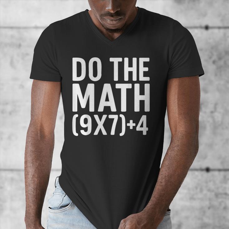 Retro Do The Math Teacher For Men Women Kid Boy Girl Men's V-Neck T-Shirt, funny design Retro Do The Math Teacher For Men Women Kid Boy Girl Men's V-Neck T-Shirt, funny design