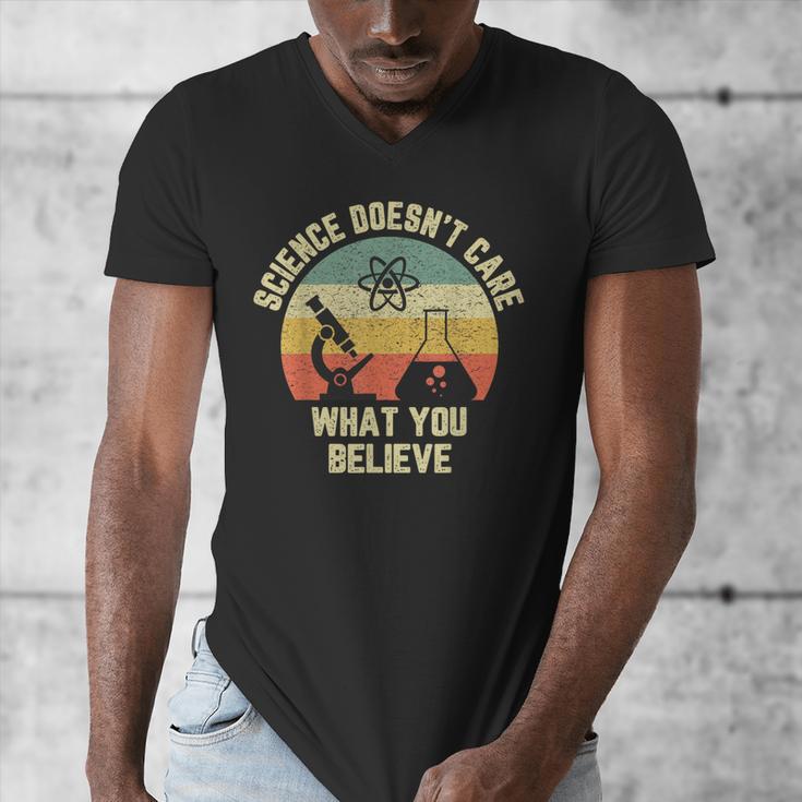 Science Doesn't Care What You Believe Science Teacher Men Women Kids Men's V-Neck T-Shirt, Science Teacher Gifts, funny design Science Doesn't Care What You Believe Science Teacher Men Women Kids Men's V-Neck T-Shirt, Science Teacher Gifts, funny design