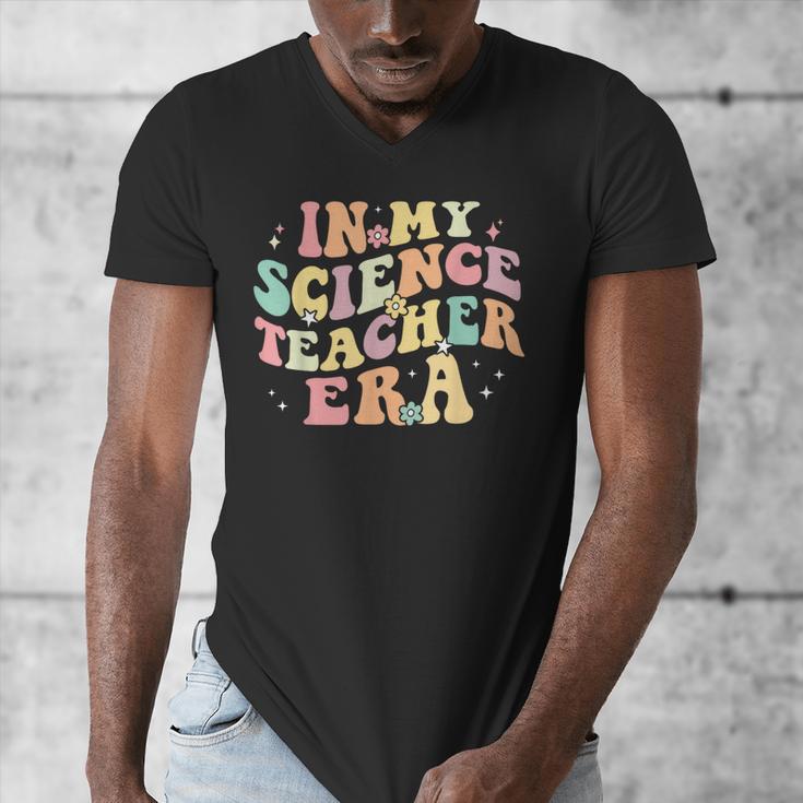 In My Science Teacher Era Retro Back To School STEM Teacher For Men Women Men's V-Neck T-Shirt, Science Teacher Gifts, funny design